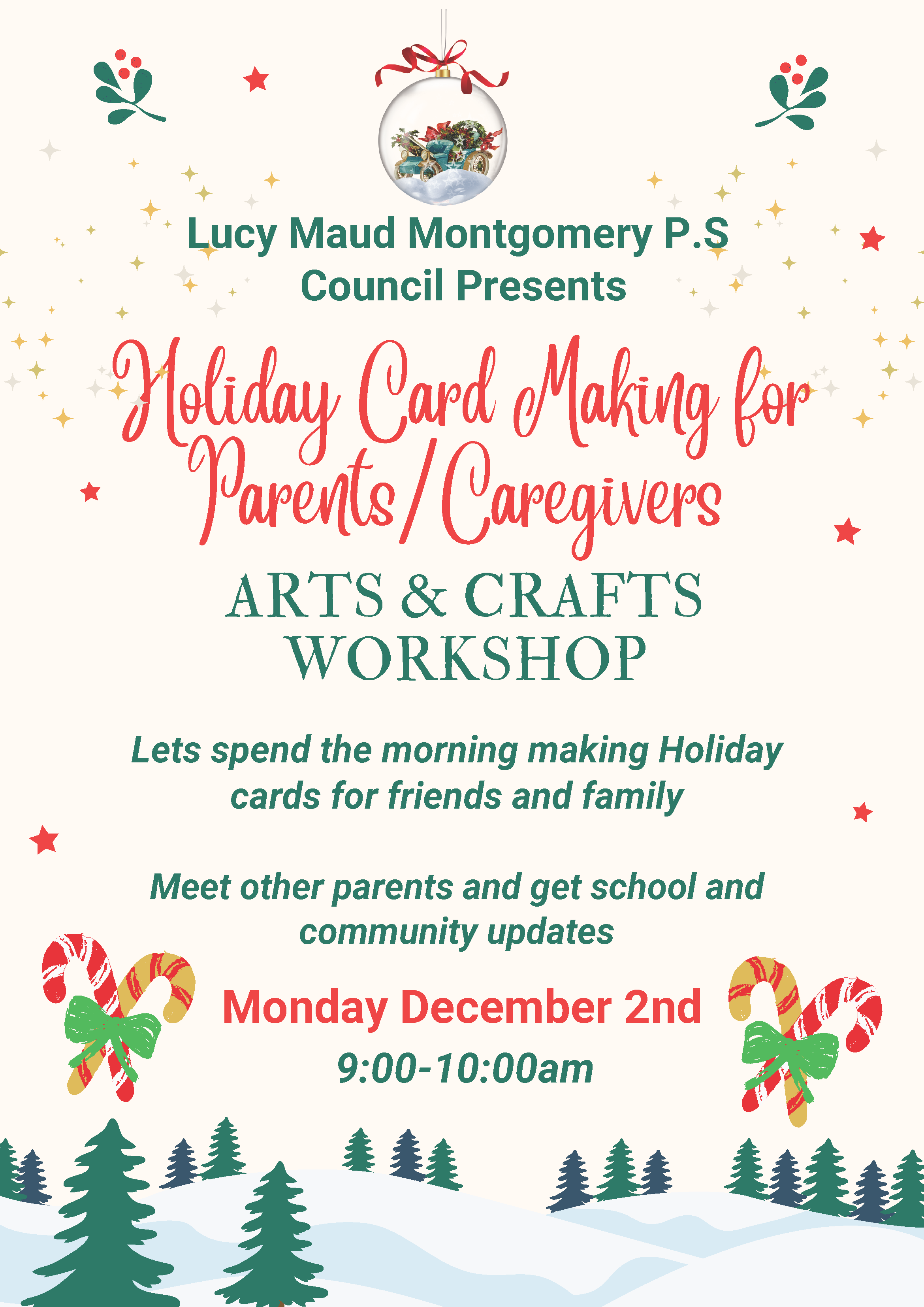 Lucy Maud Holiday Flyer